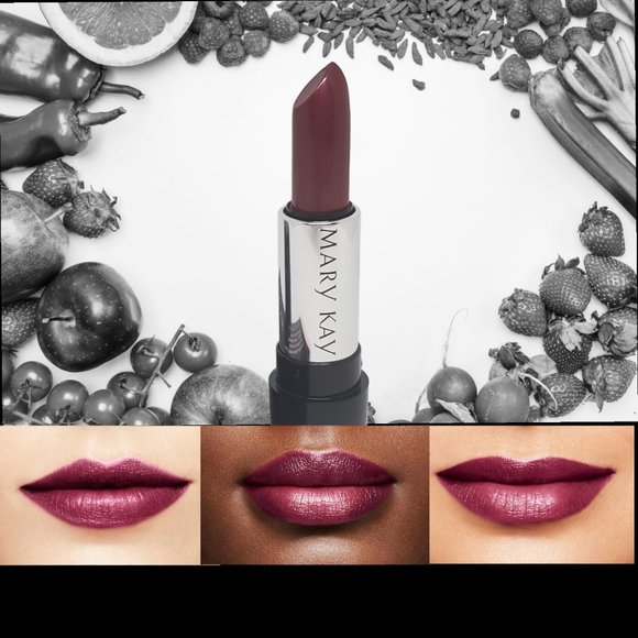 Apple Berry Semi-Shine Lipstick -  Mary Kay - Picture 9 of 10
